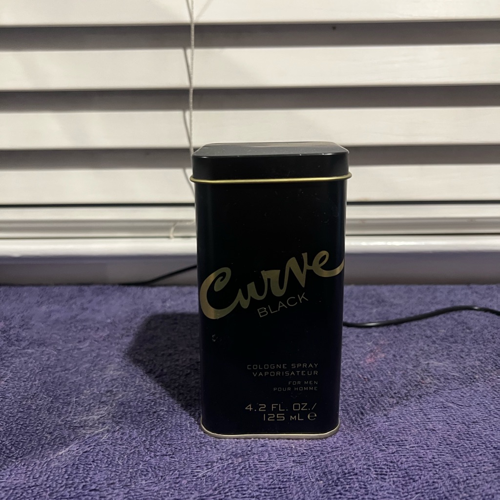 Curve Black For Men, Cologne Spray With Casual Day Or Night Scent, 4.2 Oz